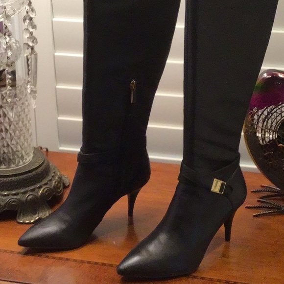 Vince Camuto Black Juba Calf Boot. Sz 7.5 - Picture 4 of 7